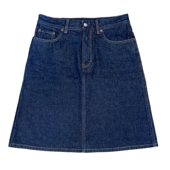 Acne Studios Denim A-Line Skirt Size 40 - Picture 1 of 10